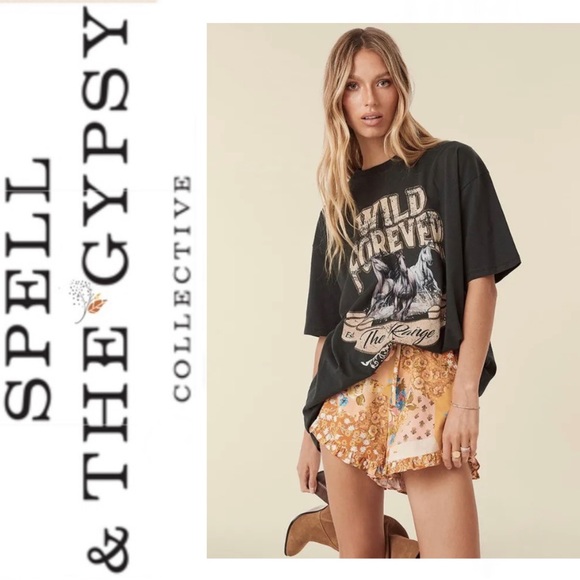 Spell Wild Forever Tee Med Available - Picture 3 of 5